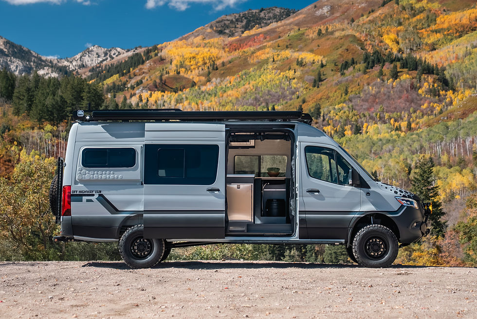 Off Highway Van Doc Holliday Camper Van That Seats and Sleeps 6 - 8