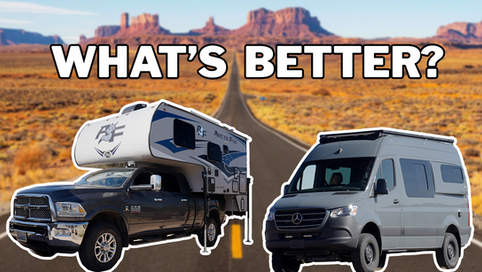 Camper Vans vs. Truck Campers: What's the Best Solution?