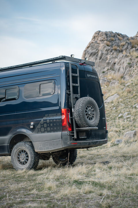 2026 Custom Off Highway Van Davey Jackson 170 Offroad Off-Grid Mercedes Benz Sprinter Camper Van