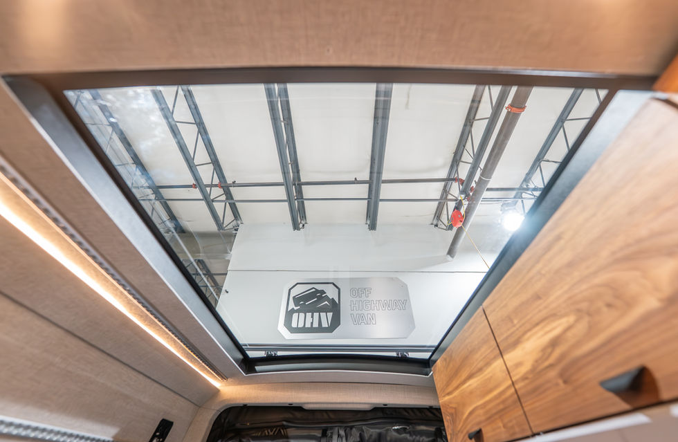Sundance Kid 170 Pro-X Offroad Camper Van Skylight