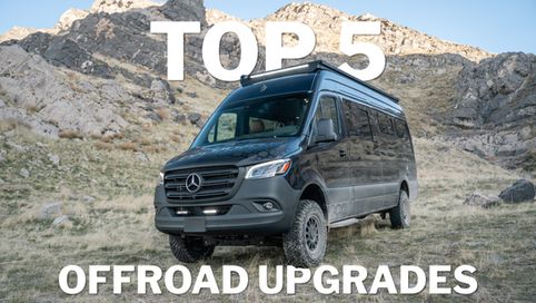 Top 5 Offroad Upgrades For Camper Vans