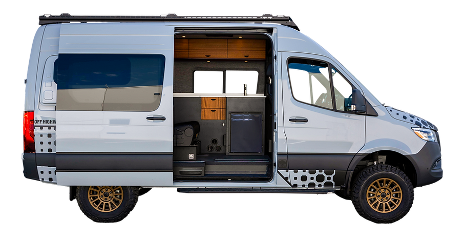Doc Holliday 144 Basecamp Off Road Camper Van Engineered by Off Highway Van