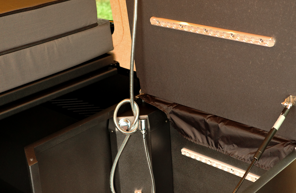 2026 Davey Jackson 144 Pro Luxury Off Grid Camper Van Interior Designed by Off Highway Van With Convertible Shower