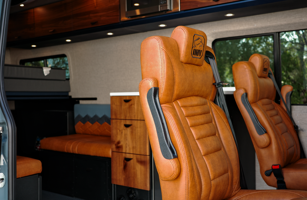 2026 Sundance Kid 170 Pro Luxury Off Road Camper Van Interior Designed by Off Highway Van