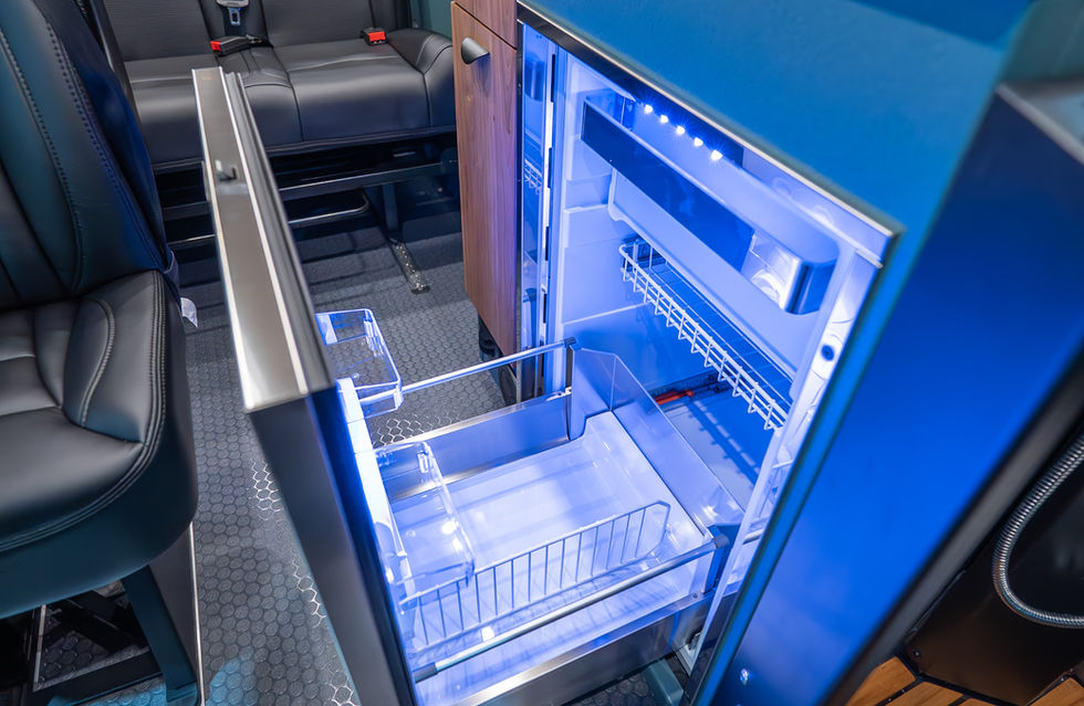 Doc Holliday 170 Basecamp+ Camper Van Kitchen with 130L Isotherm Fridge