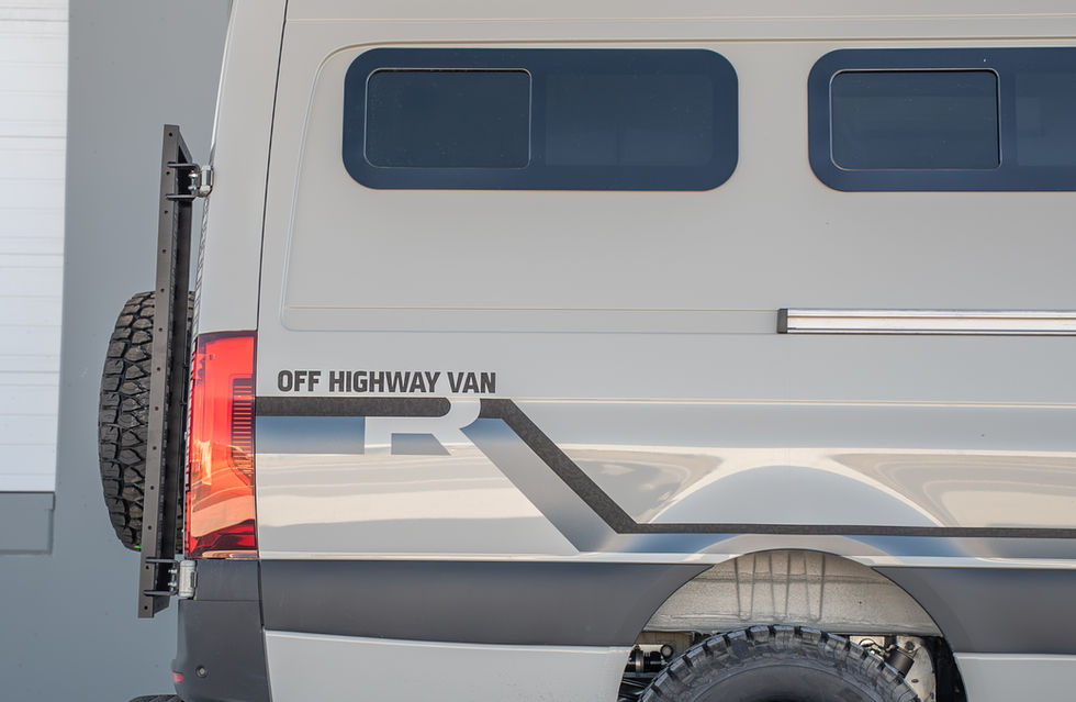 Davey Jackson 170 Pro-XR Offroad Off-Grid Adventure Camper Van With R Package Graphics
