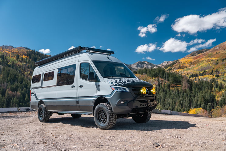 2026 Off Highway Van Doc Holliday 170 Offroad Off-Grid Mercedes Sprinter Camper Van Exterior