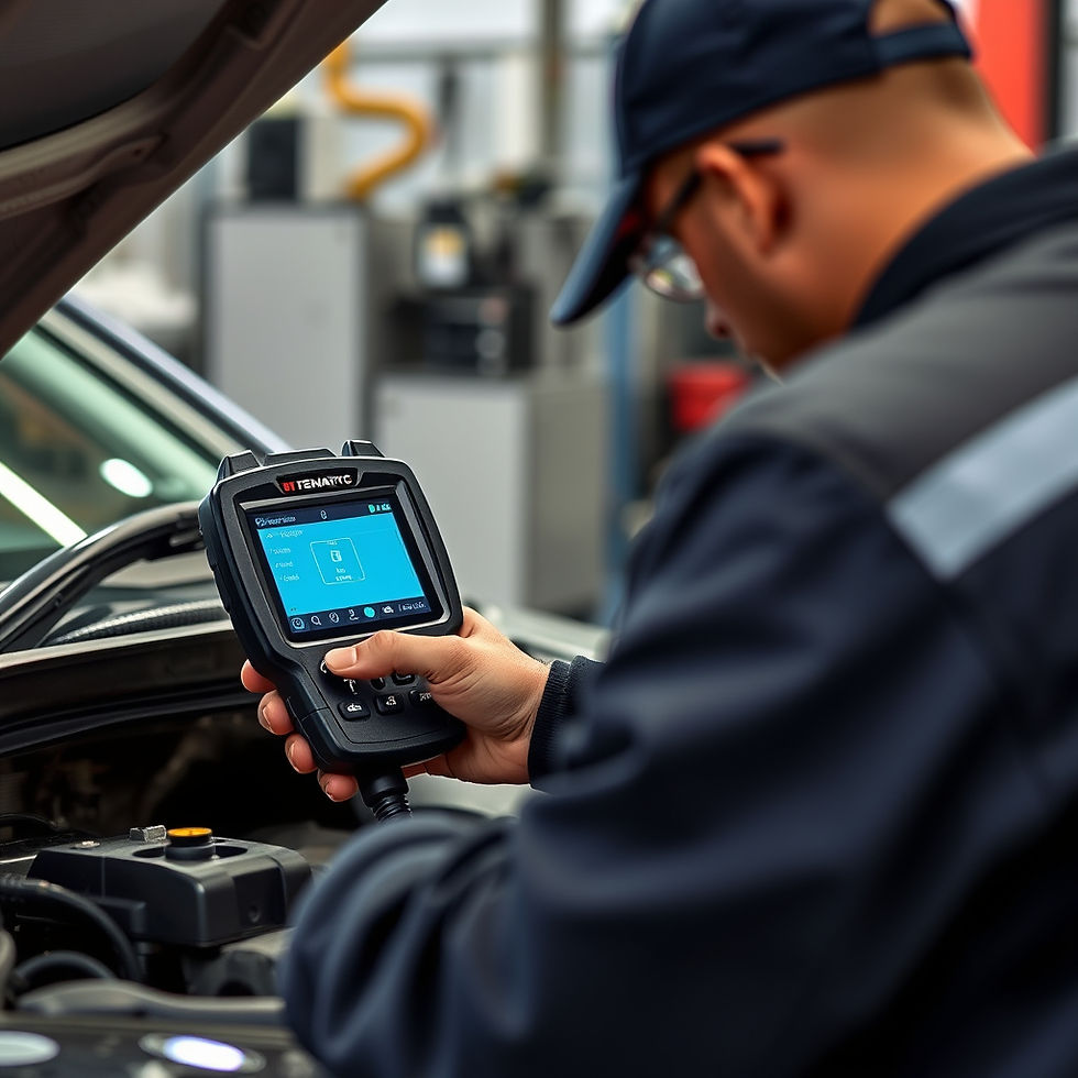 OBD diagnostic scan to find crankshaft sensor fault — On Point Mechanics Benoni