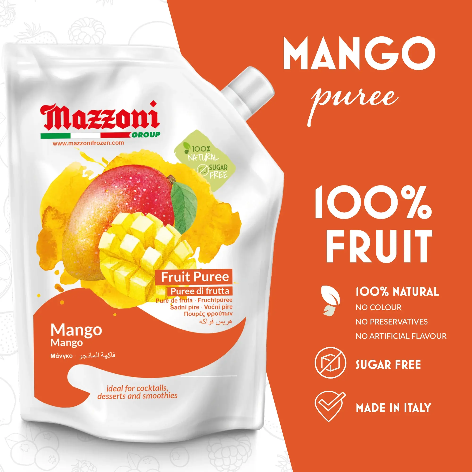 Mazzoni Ambient Mango Puree