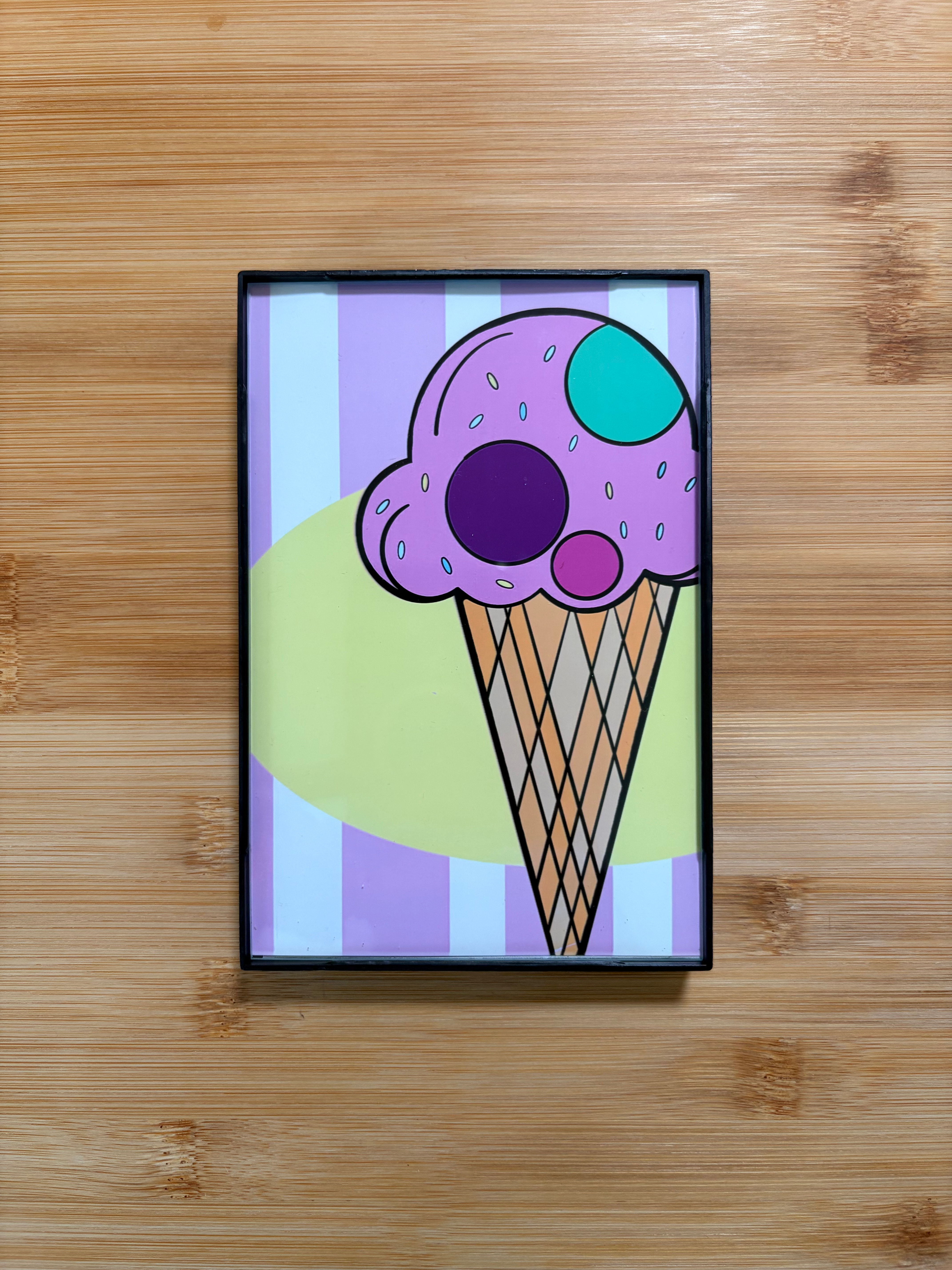 Strawberry Scoop print 