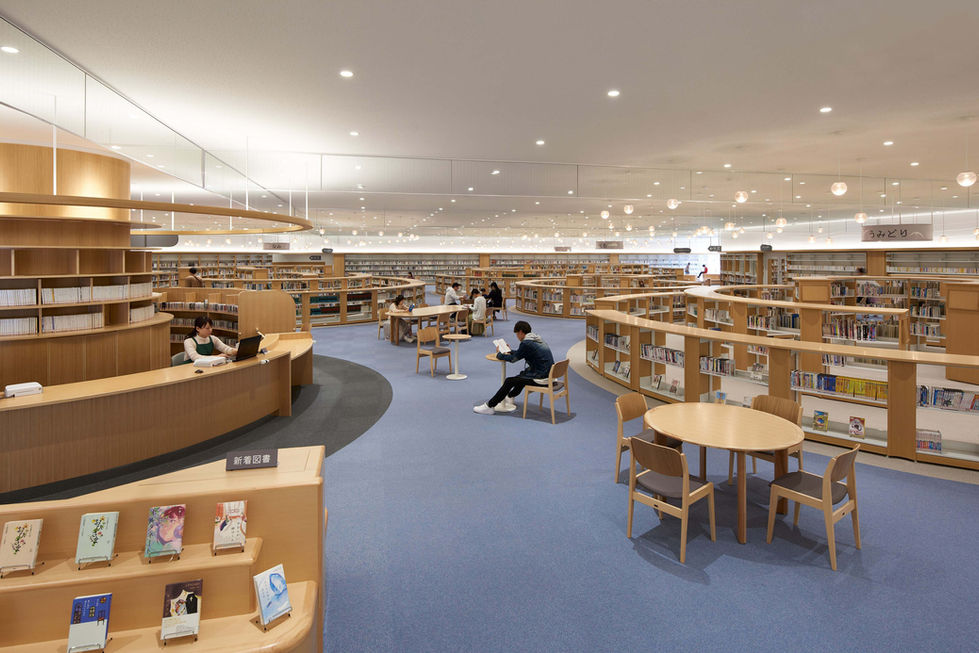 Arao City Library, Kyushu Japan