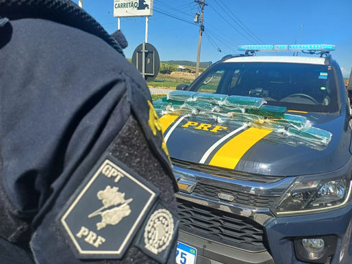 Mulher que transportava cocaína é presa pela PRF