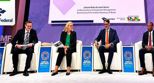 Receita é destaque em workshop GOVTech do Fundo Monetário Internacional