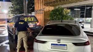 Carro roubado no Rio de Janeiro é recuperado no Norte Fluminense