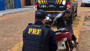Moto roubada em Imperatriz (MA) é recuperada pela PRF em Porto Franco (MA)