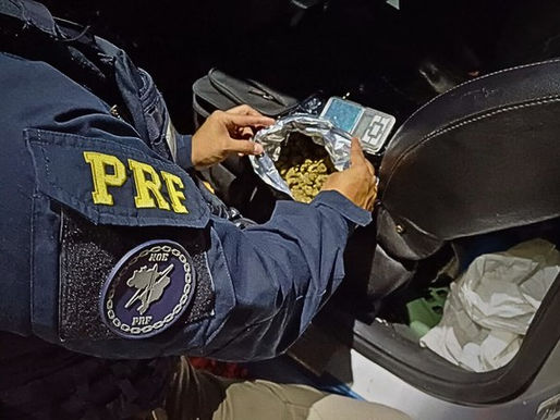 PRF apreende drogas e prende homem em Maruim/SE