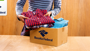 Receita Federal doa 1,7 tonelada de roupas para a Campanha do Agasalho de Birigui/SP