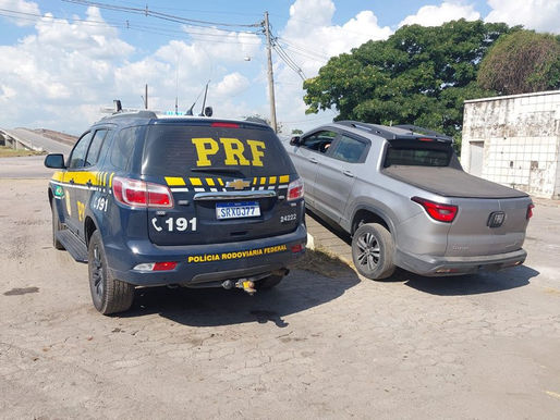 Veículo adulterado é recuperado na BR-101