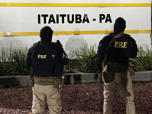 PRF e PF realizam prisão de foragido em Itaituba/PA