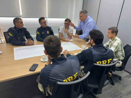 PRF participa de reunião estratégica com a Ecovias do Araguaia para alinhar melhorias no norte de Goiás
