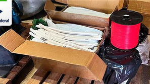 Receita Federal em Cáceres apreende 200 Kg de explosivos em Pontes e Lacerda/MT