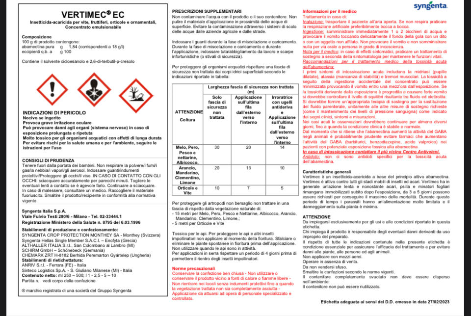 Miniatura: Vertimec ec da lt 1 num. Reg. 8795