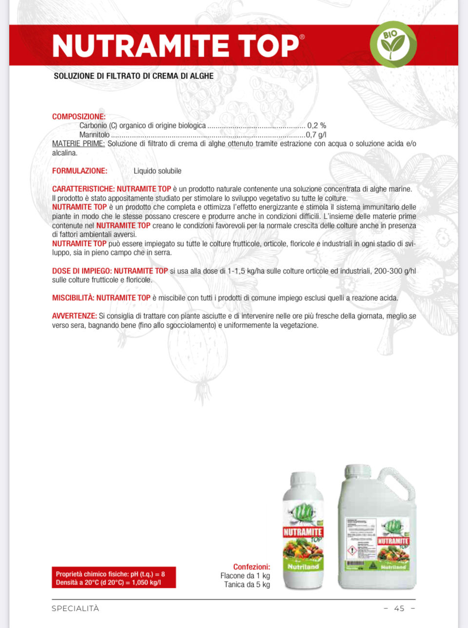 Miniatura: Nutramite top da kg 1 ( efficace contro gli acari )