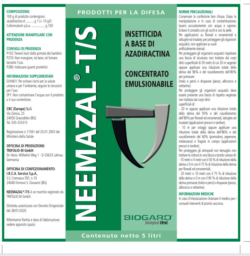 Miniatura: Neemazal T/S da lt 1 