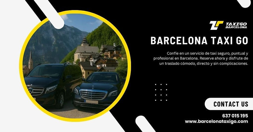 Hire Barcelona Taxi Efficient Airport Drop Services
