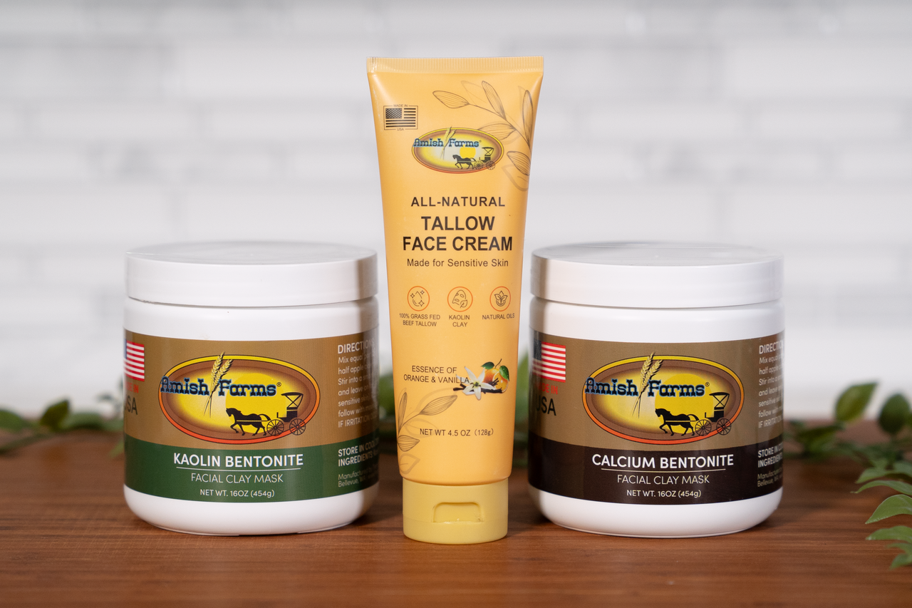 Face Cream + Calcium & Kaolin Clay Mask Duo Bundle