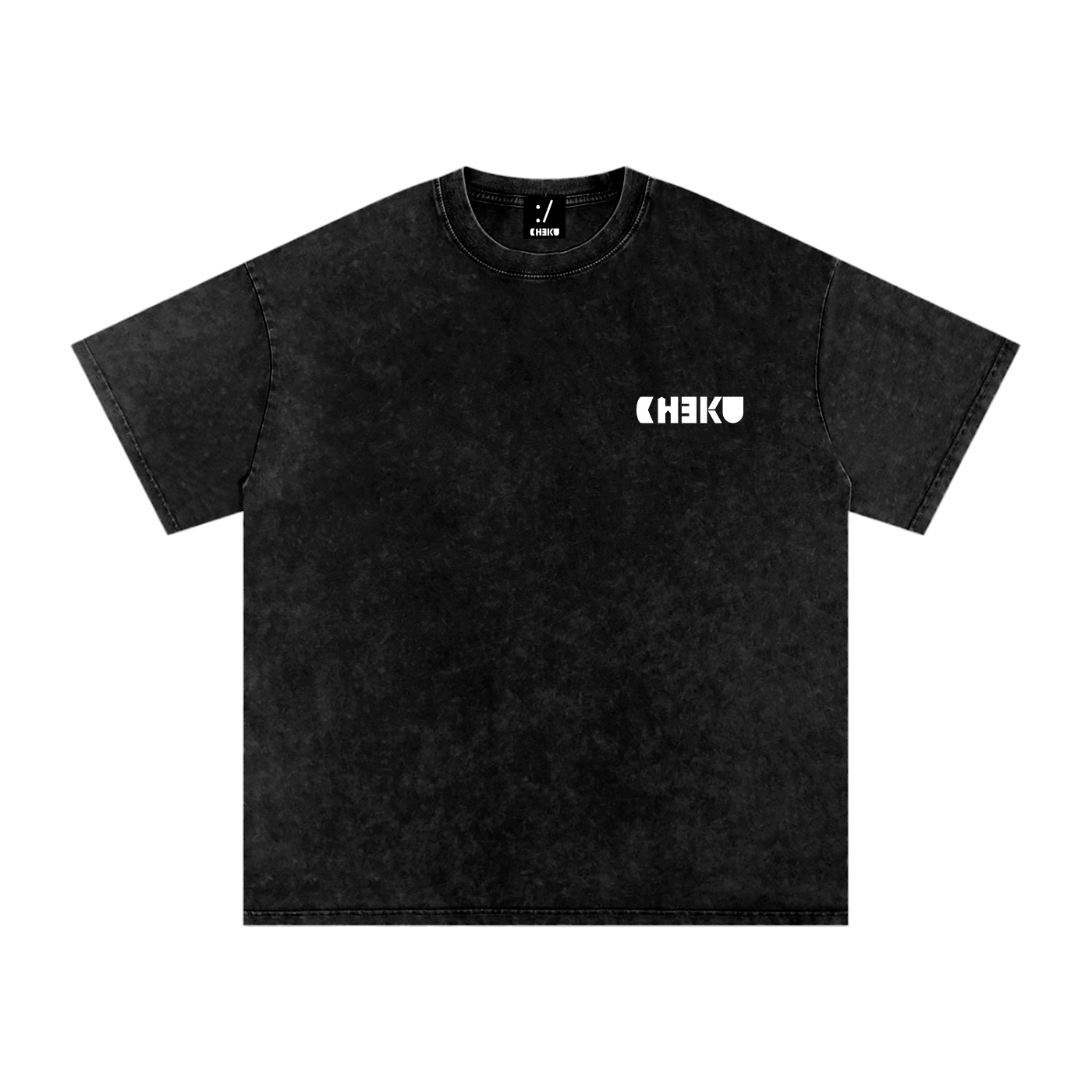 Snow Washed Oversized T-Shirt