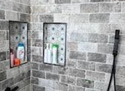Walk-in shower remodel