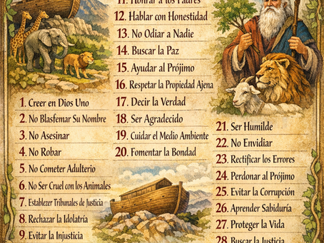 30 Preceptos de Noé