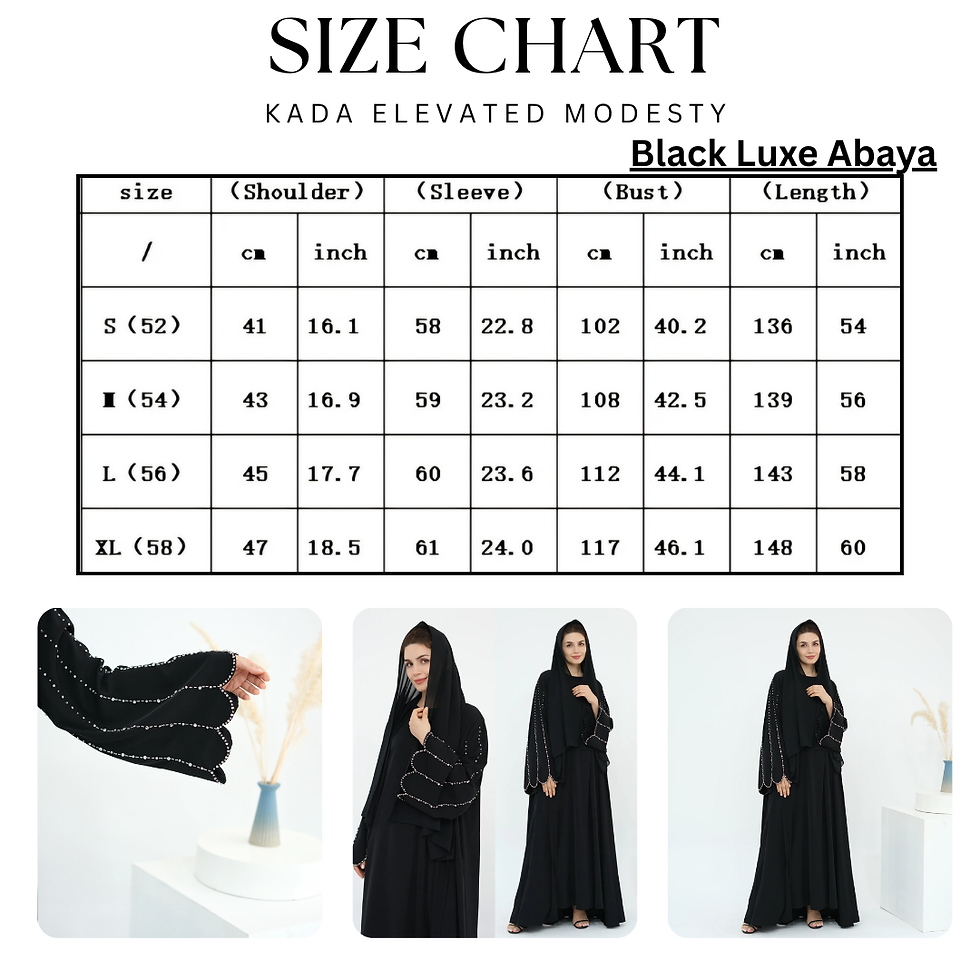 Thumbnail: Black Luxe Abaya