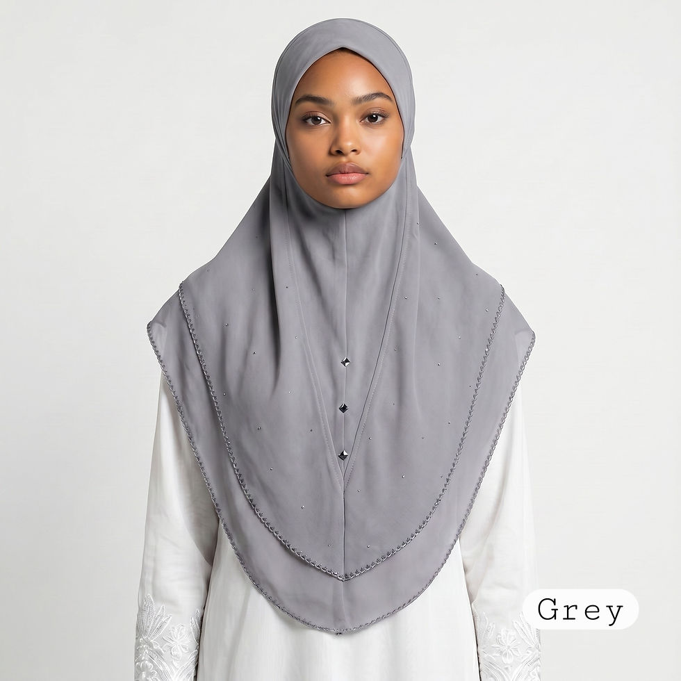 Thumbnail: Chanel Two-Layer Instant Hijab