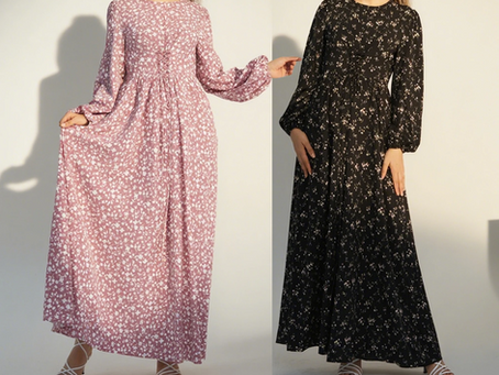 🌸 Summer Floral Maxi Dress – Effortless Modesty Meets Sunny Day Style 🌸