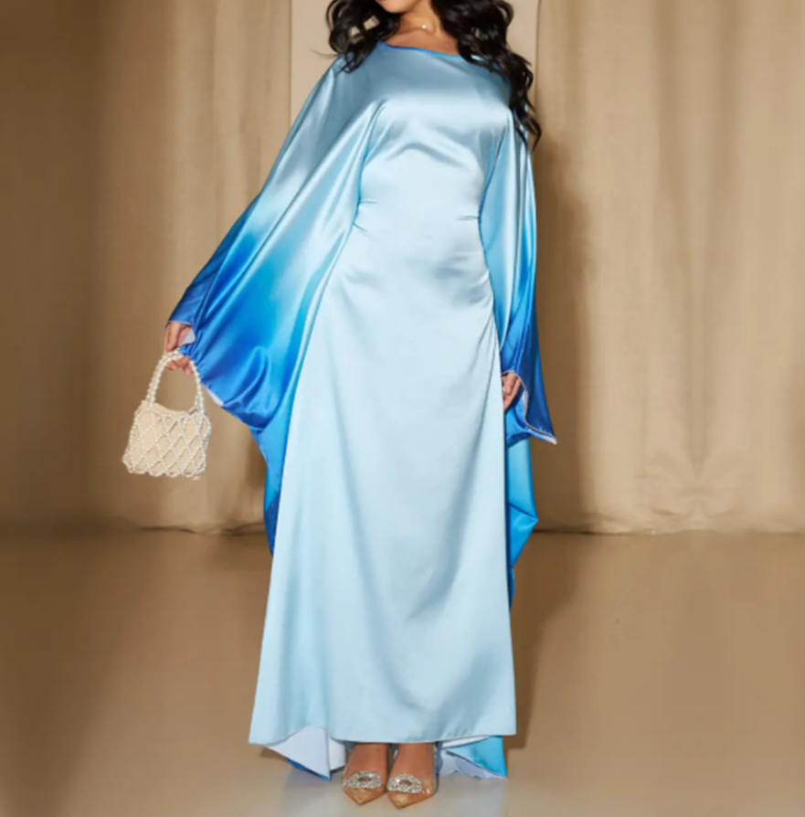 Thumbnail: Sakura Ombre Butterfly Abaya