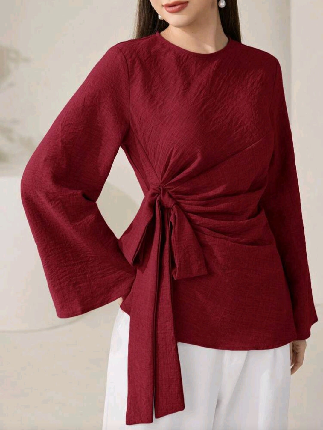 Elegant Drape Top