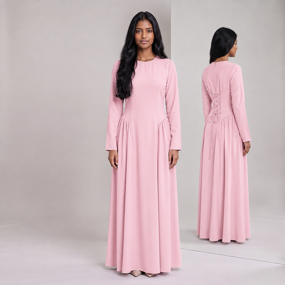 Thumbnail: Elara Contour Panel Dress