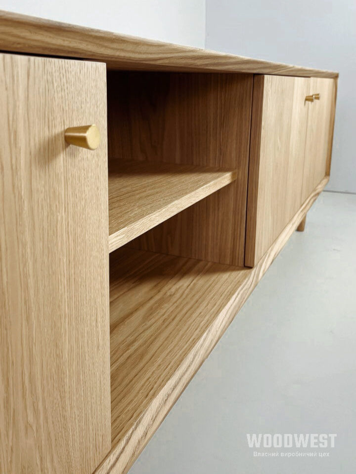 Прев'ю: тумба під TV з масиву ясена