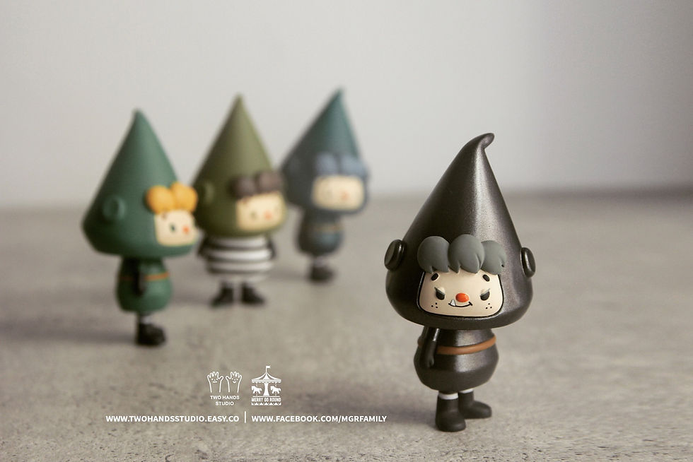 Thumbnail: Two Hands Studio 小綠郵精 unlucky (吊卡)(pre order)