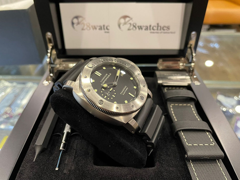 Thumbnail: Pre-Owned Panerai Luminor Submersible 1950 3 Days Automatic Pam00305   - Sha Tin