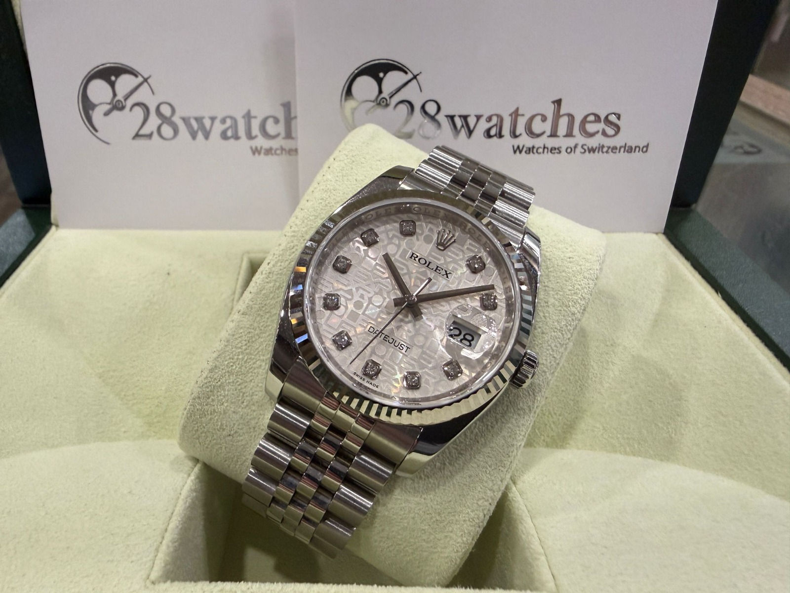 Pre-Owned Rolex Datejust  116234G  - Tsim Sha Tsui branch