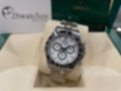 Brand new Rolex Daytona 126500LN WHT - Sha Tin branch