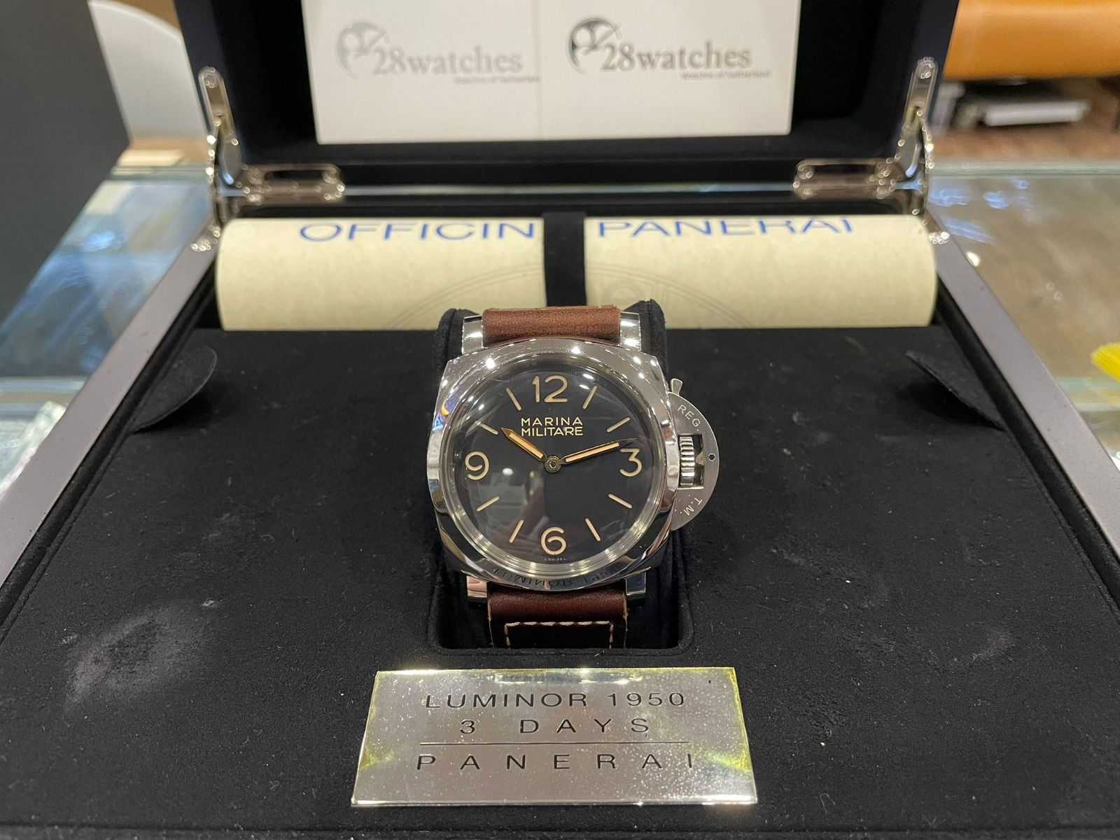Pre-Owned Panerai Luminor 1950 Pam00673- Tsim Sha Tsui branch