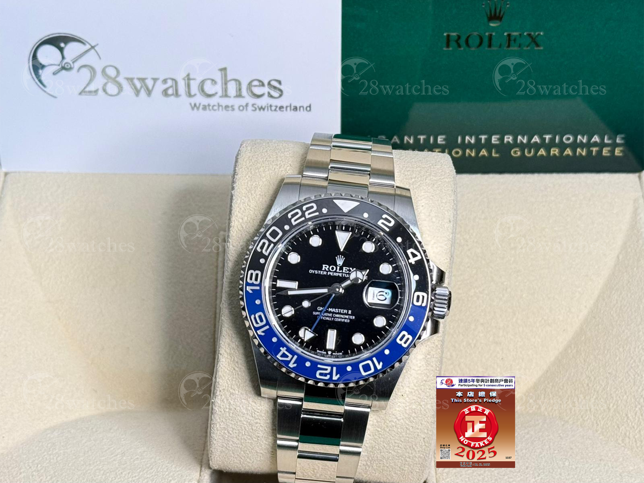 Pre-owned Rolex GMT-Master II 126710BLNR - Causeway Bay branch