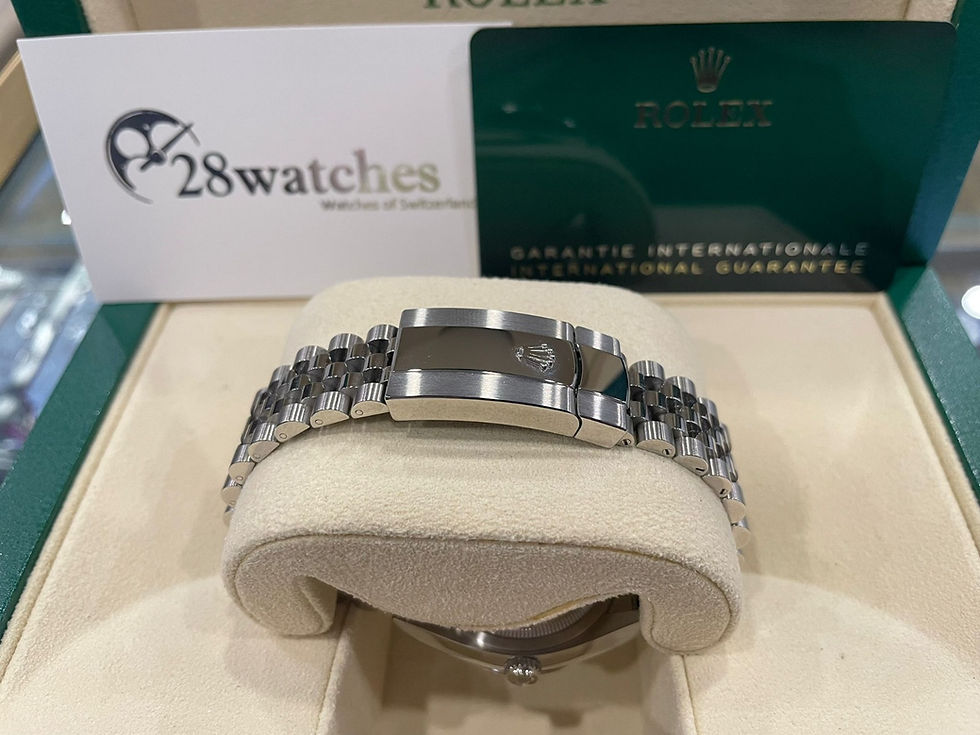 Thumbnail: Pre-Owned Rolex Datejust  126234 Green Jub - Tsim Sha Tsui branch
