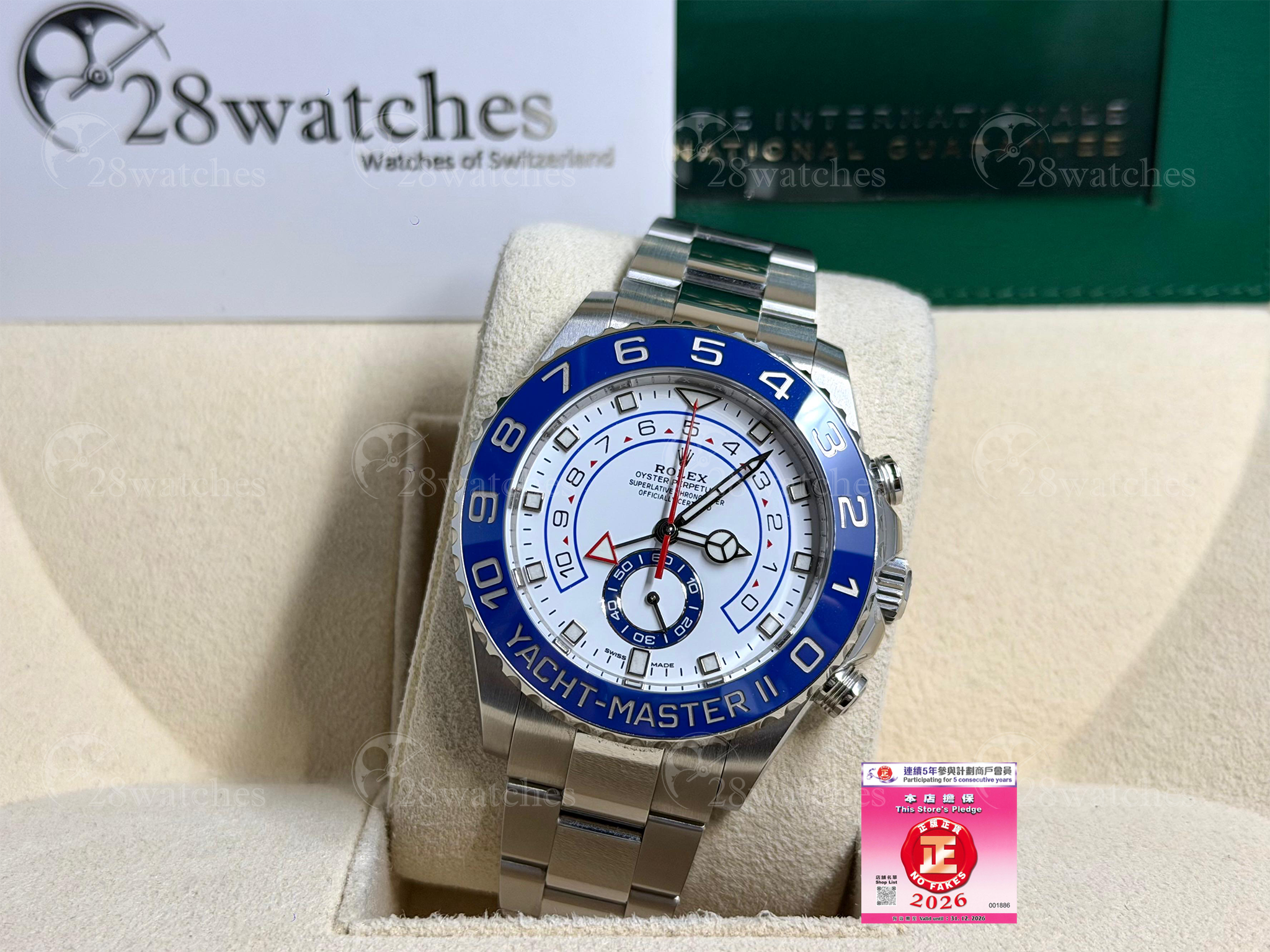 Pre-owned Rolex Yacht-Master II 116680 - Causeway Bay branch