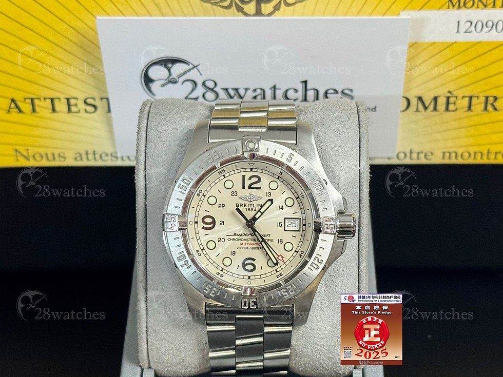 Pre-owned Breitling Superocean Steelfish A17390 - Causeway Bay branch