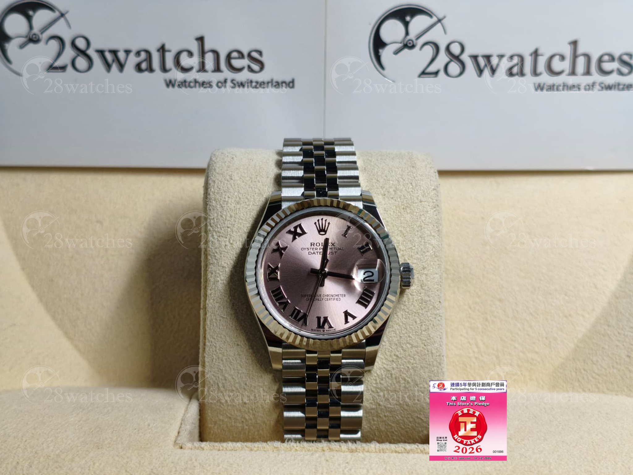 Brand new Rolex Datejust 278274 - Causeway Bay branch